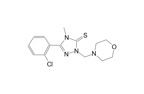 5-(2-chlorophenyl)-4-methyl-2-(4-morpholinylmethyl)-2,4-dihydro-3H-1,2,4-triazole-3-thione
