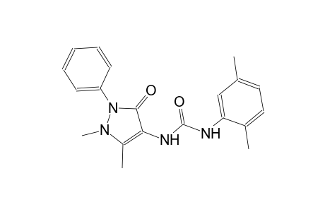 urea, N-(2,3-dihydro-1,5-dimethyl-3-oxo-2-phenyl-1H-pyrazol-4-yl)-N'-(2,5-dimethylphenyl)-