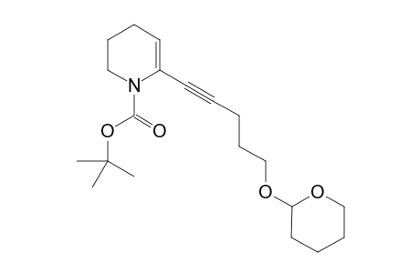 6-[5-(Tetrahydropyran-2-yloxy)pent-1-ynyl]-3,4-dihydro-2H-pyridine- 1-carboxylic Acid tert-Butyl Ester