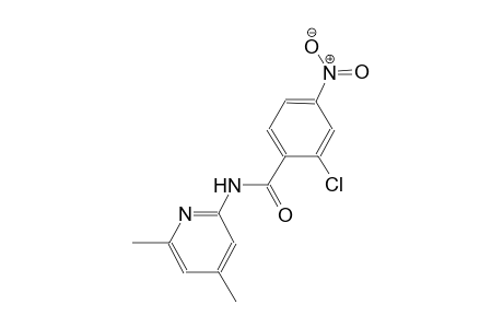 2-chloro-N-(4,6-dimethyl-2-pyridinyl)-4-nitrobenzamide