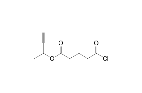 Glutaric acid, monochloride, but-3-yn-2-yl ester