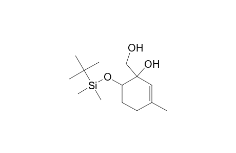 2-Cyclohexene-1-methanol, 6-[[(1,1-dimethylethyl)dimethylsilyl]oxy]-1-hydroxy-3-methyl-