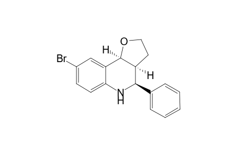 cis-8-bromo-4-phenyl-2,3,3a,4,5,9b-hexahydrofuro[3,2-c]quinoline