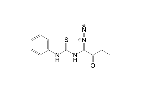 N-phenyl-3-thioureido-1-diazo-butan-2-one