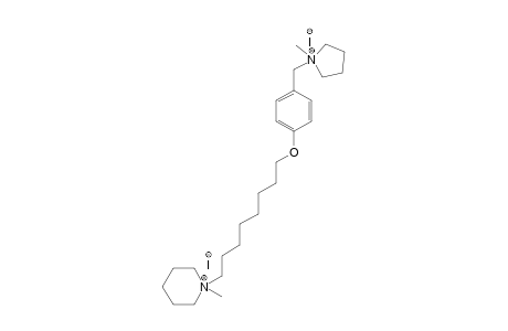 1-METHYL-1-[8-[4-(1-METHYLPYRROLIDINIUM-1-YL)-METHYL]-PHENOXY]-OCTYL)-PIPERIDINE-IODIDE