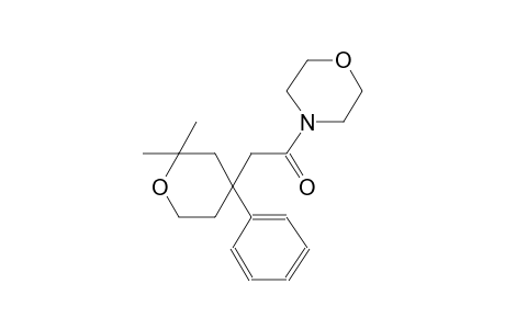 morpholine, 4-[(tetrahydro-2,2-dimethyl-4-phenyl-2H-pyran-4-yl)acetyl]-