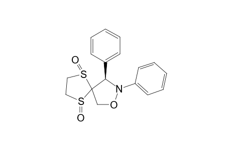 (1RS,3RS,3'RS)-2',3'-Diphenylspiro[(1,3-dithiolane)-2,4'-isoxazolane] 1,3-dioxide