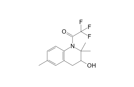 2,2,2-trifluoro-1-(3-hydroxy-2,2,6-trimethyl-3,4-dihydroquinolin-1-yl)ethanone