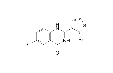 2-(2-Bromo-3-thienyl)-6-chloro-2,3-dihydroquinazolin-4(1H)-one