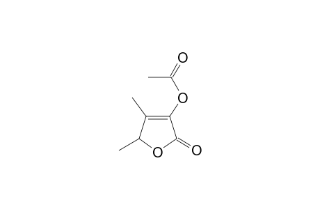 acetic acid (2-keto-4,5-dimethyl-5H-furan-3-yl) ester