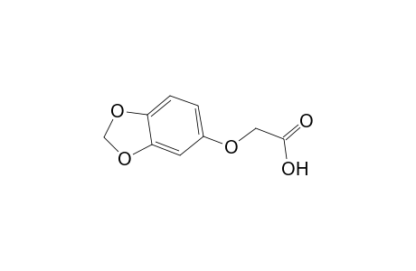 (1,3-Benzodioxol-5-yloxy)acetic acid