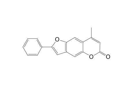 2-phenyl-4-methylfurocoumarin