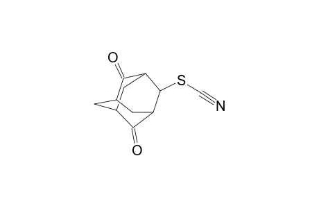 Thiocyanic acid, 4,8-dioxotricyclo[3.3.1.1(3,7)]dec-2-yl ester