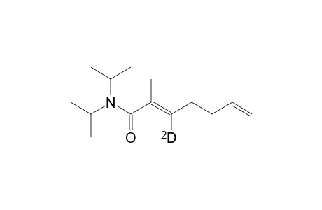 N,N-diisopropyl-2-methyl-2,6-heptadienamide-3'-D