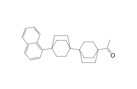 Ethanone, 1-[4'-(1-naphthalenyl)[1,1'-bibicyclo[2.2.2]octan]-4-yl]-