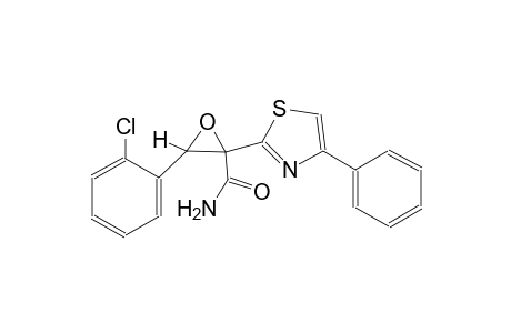 2-oxiranecarboxamide, 3-(2-chlorophenyl)-2-(4-phenyl-2-thiazolyl)-, (2S,3S)-