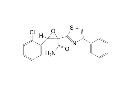 2-oxiranecarboxamide, 3-(2-chlorophenyl)-2-(4-phenyl-2-thiazolyl)-, (2S,3S)-