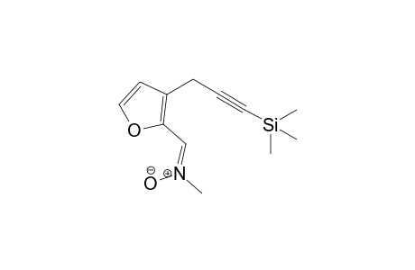 N-methyl-1-[3-(3-trimethylsilylprop-2-ynyl)-2-furanyl]methanimine oxide