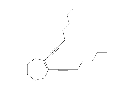 1,2-Di(hept-1-ynyl)cyclohept-1-ene