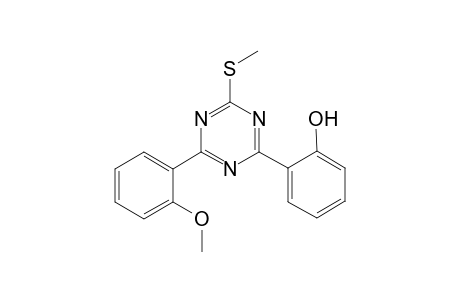 2-(2'-Hydroxyphenyl)-2-(methylthio)-4-(2"-methoxyphenyl)-1,3,5-triazine