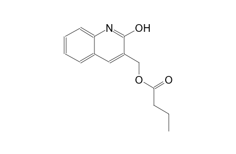 (2-hydroxy-3-quinolinyl)methyl butyrate