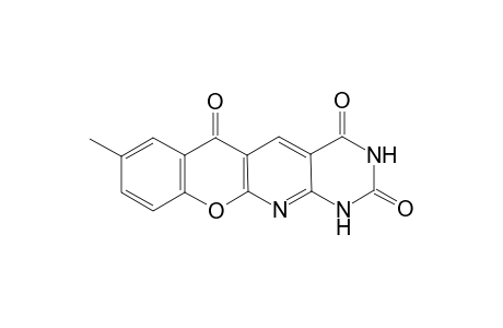 8-Methyl-6H-chromeno[3',2':5,6]pyrido[2,3-d]pyrimidine- 2,4(1H,3H),6-trione
