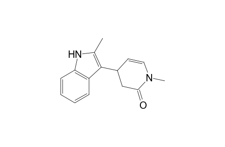 1-Methyl-4-(2-methyl-1H-indol-3-yl)-3,4-dihydro-2(1H)-pyridinone