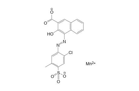 6-Chloro-3-toluidine-4-sulfonic acid -> 2-hydroxynaphthoic arylide, mn-salt