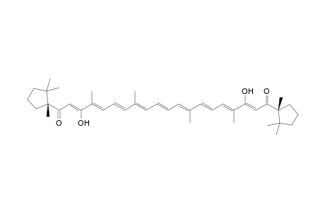 .kappa.,.kappa.-Carotene-6,6'-dione, 8,8'-dihydroxy-, (5R,5'R)-