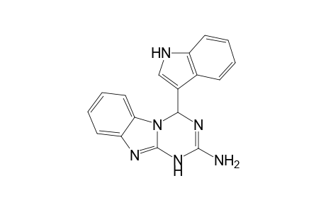 4-(1H-indol-3-yl)-1,4-dihydro[1,3,5]triazino[1,2-a]benzimidazol-2-amine