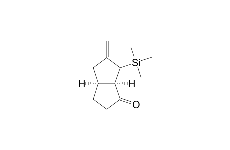7-Methylene-8-(trimethylsilyl)-cis-bicyclo[3.3.0]octane-2-one
