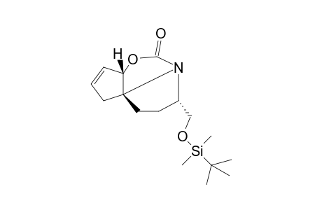 (1S,5S,8R)-5-{[tert-Butyl(dimethyl)silyl]oxymethyl}-2-oxa-4-azatricyclo[6.3.0(1,8).0(4,8)]undec-10-en-3-one