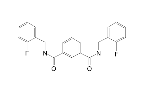 N,N'-Bis-(2-fluoro-benzyl)-isophthalamide