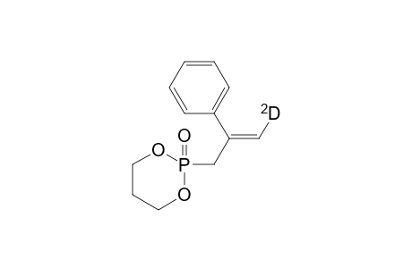 (E/Z)-2-OXO-2-([3-(2)H]-2-PHENYL-2-PROPENYL)-1,3,2-DIOXAPHOSPHORINANE