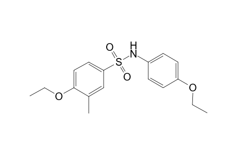 4-Ethoxy-N-(4-ethoxyphenyl)-3-methylbenzene-1-sulfonamide