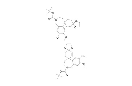 TERT.-BUTYL-7,8-DIMETHOXY-(1,4-DIOXASPIRO-[4.5])-2,3,4,5-TETRAHYDRO-1H-[2]-BENZAZEPINE-5-SPIRO-8-CYCLOHEXA-6-ENE-2-CARBOXYLATE