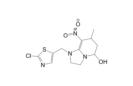 1-((5-Chlorothiazol-2yl)methyl)-7-methyl-8-nitro-1,2,3,5,6,7-hexahydroimidazo[1,2-a]pyridine-5-ol