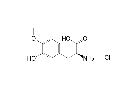 (2S)-2-amino-3-(3-hydroxy-4-methoxyphenyl)propanoic acid hydrochloride