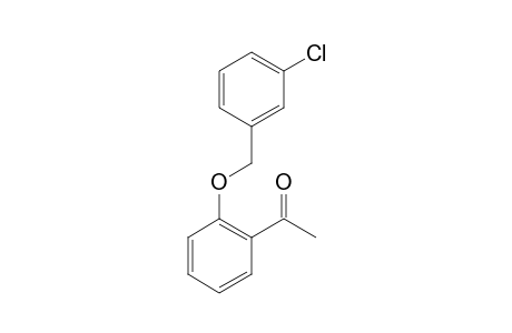 Ethanone, 1-[2-[(3-chlorophenyl)methoxy]phenyl]-