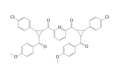 2,6-bis{1'-[2"-(4"'-Methoxybenzoyl)-3"-(4'-chlorophenyl)cyclopropylcarbonyl]pyridine