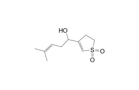 3-(1'-Hydroxy-4'-methyl-3'-pentenyl)thia-2-cyclopentene-1,1,dioxide
