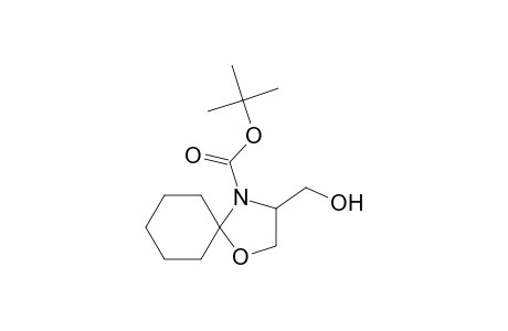 1-Oxa-4-azaspiro[4.5]decane-4-carboxylic acid, 3-hydroxymethyl-, t-butyl ester