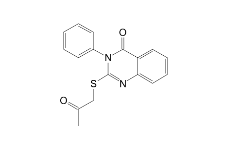 3-(2'-OXOPROPYLTHIO)-3-PHENYLQUINAZOLIN-4-(3H)-ONE