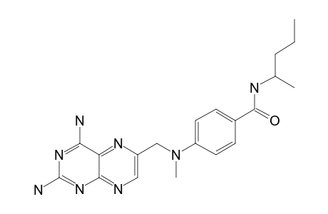 2-[p-[N-[2,4-Diaminopteridin-6-ylmethyl]-N-methylamino]benzoylamino]pentane