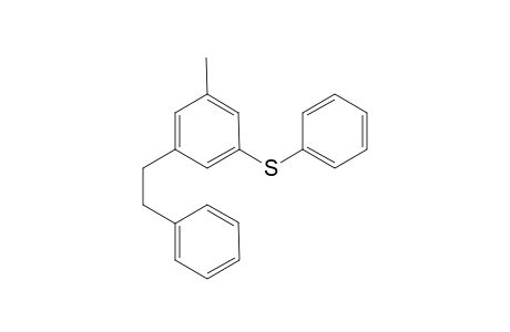 (3-methyl-5-phenethylphenyl)(phenyl)sulfane