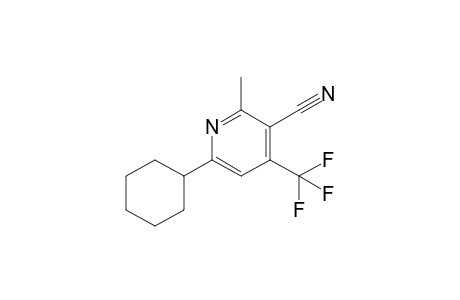 3-Cyano-6-cyclohexyl-2-methyl-4-trifluoromethylpyridine