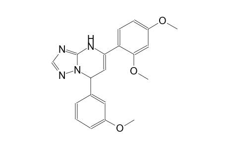 5-(2,4-dimethoxyphenyl)-7-(3-methoxyphenyl)-4,7-dihydro[1,2,4]triazolo[1,5-a]pyrimidine