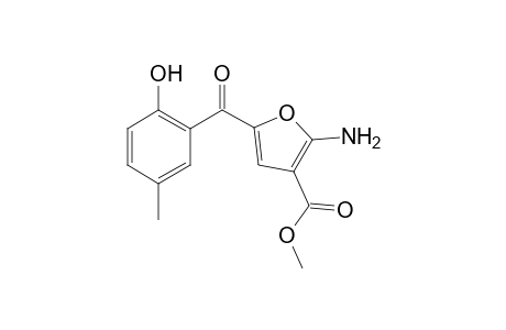Methyl 2-amino-5-[(2-hydroxy-5-methylphenyl)carbonyl]-furan-3-carboxylate