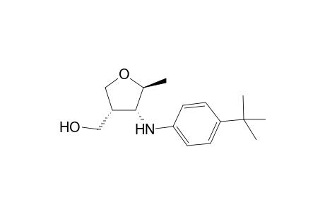 [(3R,4R,5S)-4-(4-tert-butylanilino)-5-methyl-3-oxolanyl]methanol