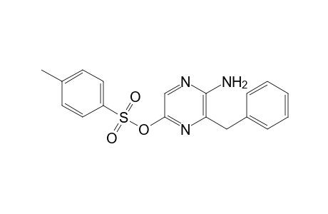 5-Amino-6-benzylpyrazin-2-yl4-methylbenzenesulfonate